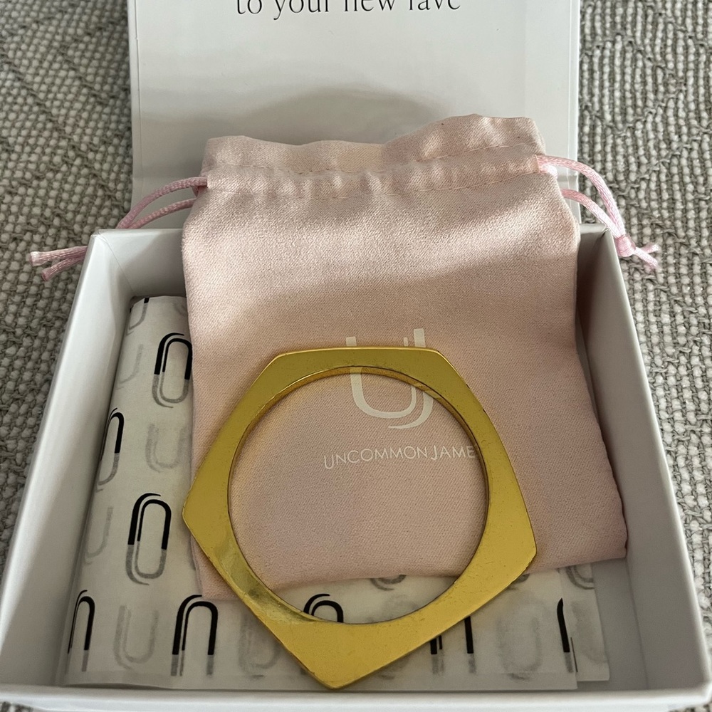Uncommon James Gold Bangle Bracelet